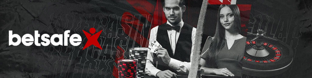 Betsafe mobil casino app startskärm