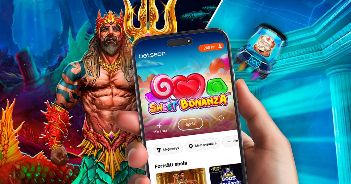 Betsson Casino – skärmbild från casinots sajt