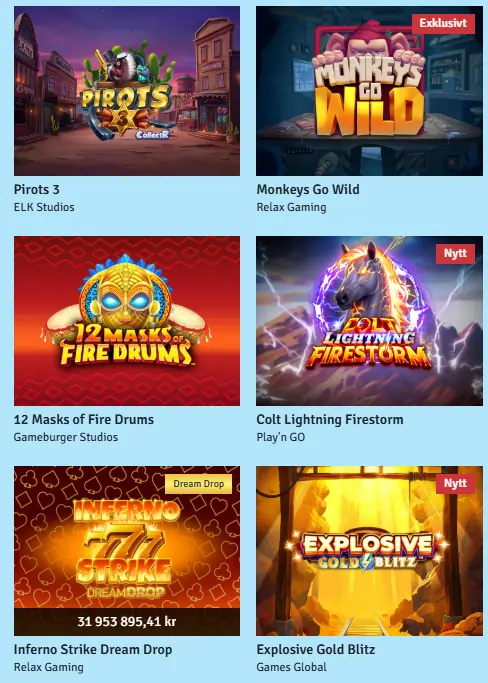 Bingo.com no bonus casino med bingo och casino utan krav