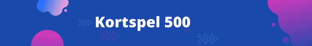Hur spelar man 500 kortspel?